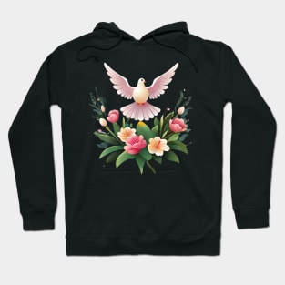 Easter Dove with Spring Vibes Hoodie